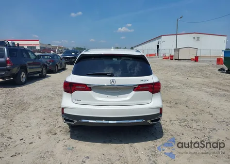 2020 Acura Mdx Technology Package z USA, uszkodzony, nr VIN 5J8YD3H55LL013646